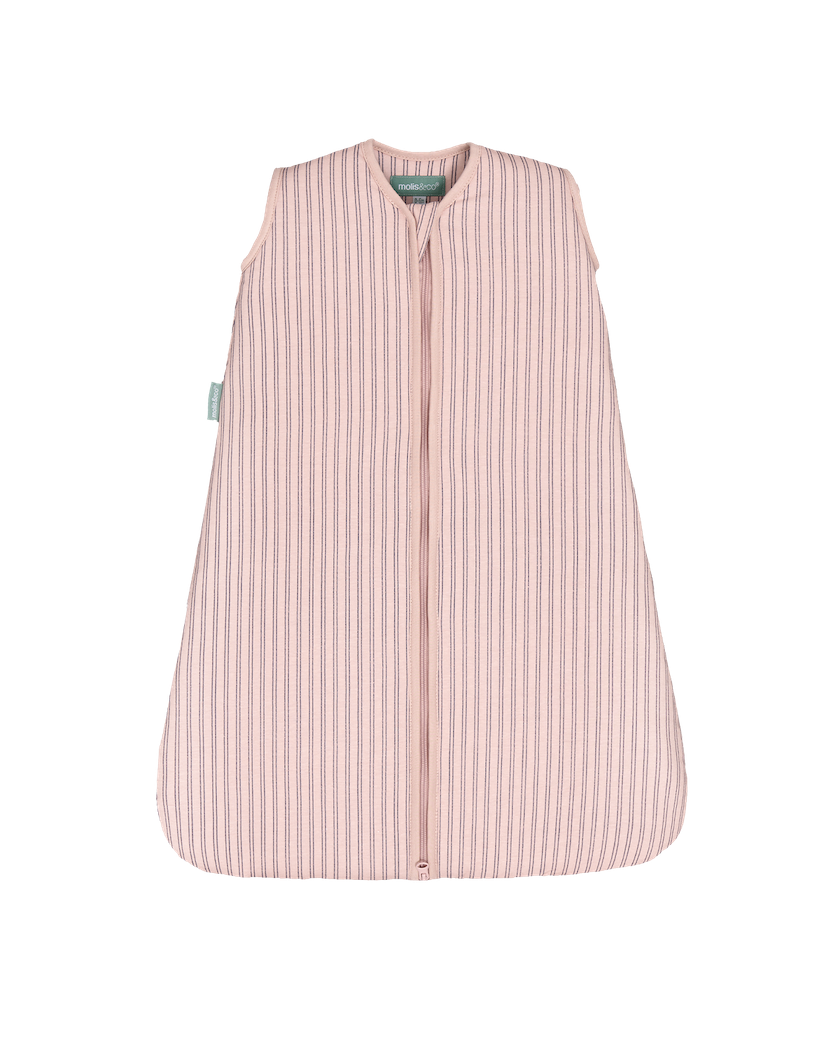SACO DE DORMIR BEBE TOG 2.5.- Navy & Pink Stripes